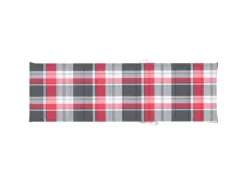 vidaXL Garten-Sonnenliege  198 x 90 x  30-75  cm mit Tisch und Auflage Kiefer Imprägniert* Best