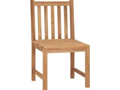 vidaXL Gartenstühle 2 Stk Massivholz Teak 315611* Clearance