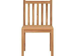 vidaXL Gartenstühle 2 Stk Massivholz Teak 315611* Clearance