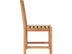 vidaXL Gartenstühle 2 Stk Massivholz Teak 315611* Clearance
