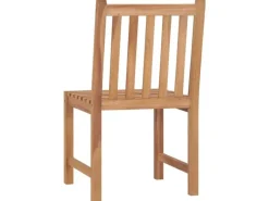 vidaXL Gartenstühle 2 Stk Massivholz Teak 315611* Clearance