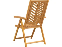 Gartenstühle|vidaXL Gartenstühle 4 Stk Verstellbar Massivholz Akazie 3154134