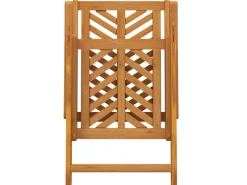 Gartenstühle|vidaXL Gartenstühle 4 Stk Verstellbar Massivholz Akazie 3154134