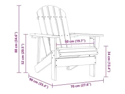 vidaXL Gartenstuhl Holz 40860* Sale