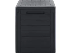 vidaXL Gartentruhe Anthrazit 58,5x46x55 cm Polypropylen*