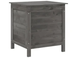 Universalboxen|Auflagenboxen|vidaXL Gartentruhe Anthrazit 50x49x56,5 cm Massivholz Tanne