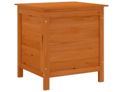 vidaXL Gartentruhe Braun 50x49x56,5 cm Massivholz Tanne*