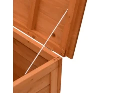 vidaXL Gartentruhe Braun 198,5x50x56,5 cm Massivholz Tanne* Outlet