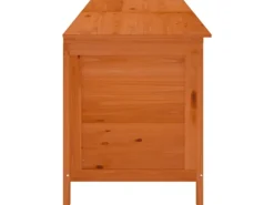vidaXL Gartentruhe Braun 198,5x50x56,5 cm Massivholz Tanne* Outlet