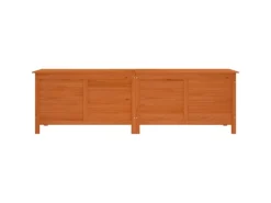 vidaXL Gartentruhe Braun 198,5x50x56,5 cm Massivholz Tanne* Outlet