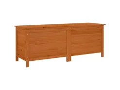 Universalboxen|Auflagenboxen|vidaXL Gartentruhe Braun 150x50x56,5 cm Massivholz Tanne