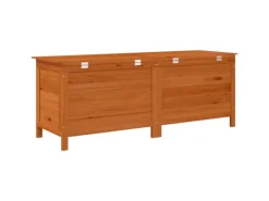 Universalboxen|Auflagenboxen|vidaXL Gartentruhe Braun 150x50x56,5 cm Massivholz Tanne