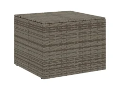 vidaXL Gartentruhe Grau 291L Poly Rattan* Discount