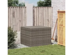 vidaXL Gartentruhe Grau 291L Poly Rattan* Discount