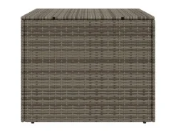 vidaXL Gartentruhe Grau 291L Poly Rattan* Discount