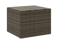 vidaXL Gartentruhe Grau 291L Poly Rattan* Discount