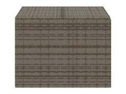 vidaXL Gartentruhe Grau 291L Poly Rattan* Discount