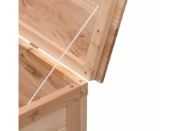 Auflagenboxen|Universalboxen|vidaXL Gartentruhe 50x49x56,5 cm Massivholz Tanne