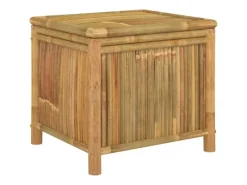 vidaXL Gartentruhe 60x52x55 cm Bambus* Sale
