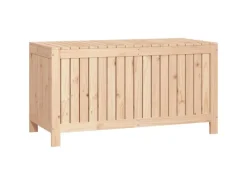 vidaXL Gartentruhe 121x55x64 cm Massivholz Kiefer* New
