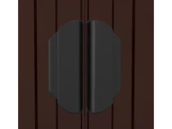 vidaXL Geräteschuppen Dunkelbraun 192x938x223 cm Verzinkter Stahl 1368653* Clearance