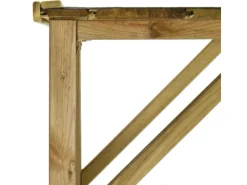 Kaminholzregale|Outdoor Whirlpools|vidaXL Geräteschuppen mit Unterstand Kiefernholz 253x80x170 cm 660073