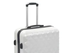 vidaXL Hartschalen-Trolley-Set 3 Stk Helles ABS 91887* New