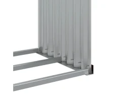 vidaXL Kaminholzunterstand Braun 120x45x100 cm Verzinkter Stahl* Best