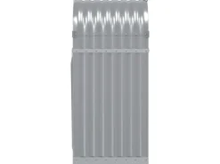 vidaXL Kaminholzunterstand Hellgrau 40x45x100 cm Verzinkter Stahl* Discount