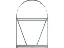 vidaXL Kaminholzunterstand Braun 80x45x120 cm Verzinkter Stahl* Discount