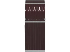 vidaXL Kaminholzunterstand Braun 80x45x120 cm Verzinkter Stahl* Discount