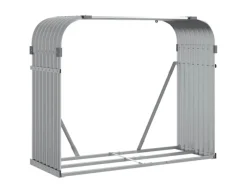 vidaXL Kaminholzunterstand 120x45x100 cm Verzinkter Stahl 364553*