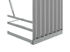 vidaXL Kaminholzunterstand 120x45x100 cm Verzinkter Stahl 364553*
