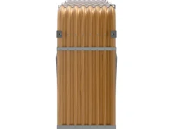 Kaminholzregale|vidaXL Kaminholzunterstand 234x45x100 cm Verzinkter Stahl 364585