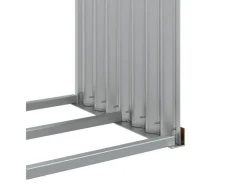 vidaXL Kaminholzunterstand Hellbraun 120x45x210 cm Verzinkter Stahl* Online