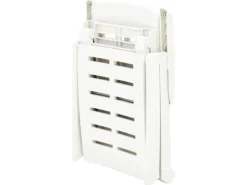 vidaXL Klappliege Kunststoff Weiß 72 x 189 x 96 cm* New