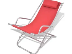 vidaXL Liegestühle 2 Stk Stahl 42937* Hot