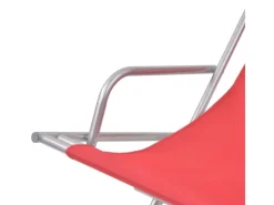 vidaXL Liegestühle 2 Stk Stahl 42937* Hot