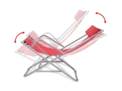 vidaXL Liegestühle 2 Stk Stahl 42937* Hot