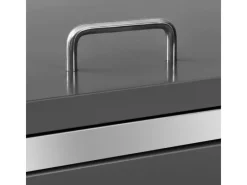 vidaXL Mülltonnenbox Edelstahl für 1 Tonne 69x77,5x115 cm Edelstahl* Clearance