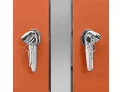 vidaXL Mülltonnenbox Edelstahl für 3 Tonnen 207x77,5x115 cm* Discount