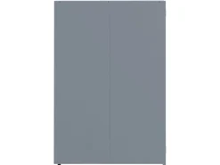 vidaXL Mülltonnenbox für 5 Tonnen Grau 345x79x117 cm Stahl* Sale