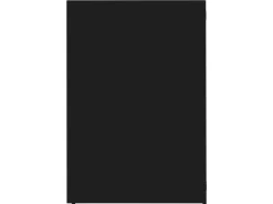 vidaXL Mülltonnenbox für 4 Tonnen Schwarz 276x79x117 cm Stahl* Best