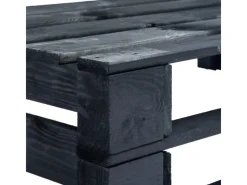 Lounge-Gartenmöbel|vidaXL Outdoor-Eckbank Paletten Holz 45763