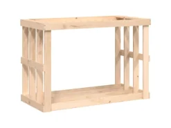 vidaXL Outdoor-Kaminholzregal 108x52x74 cm Massivholz Kiefer* Online
