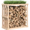 vidaXL Outdoor-Kaminholzregal 108x52x106 cm Massivholz Kiefer* Best