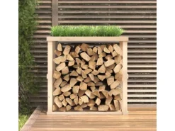 vidaXL Outdoor-Kaminholzregal 108x52x106 cm Massivholz Kiefer* Best