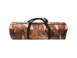 Outdoor Whirlpools|vidaXL Partyzelt mit LED und 4 Seitenwänden 3,6x3,6x2,3 m Tarnfarben