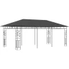 Gartenlauben|vidaXL Pavillon mit Moskitonetz 6x3x2,73 m Anthrazit