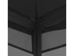 vidaXL Pavillon mit Netz 300x300x265 cm Anthrazit* Sale